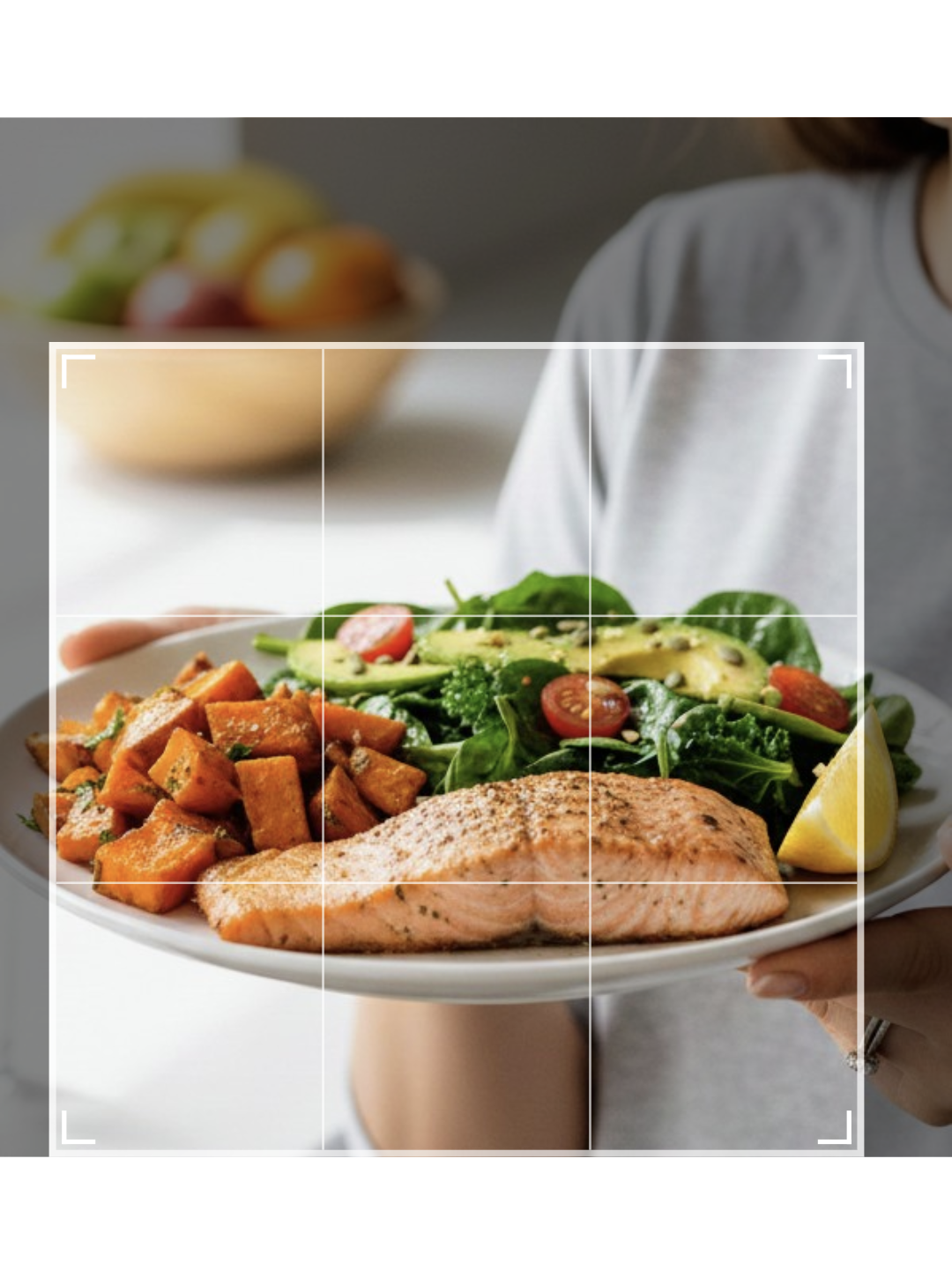 KarbCoach meal photo capture screen